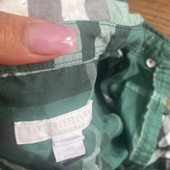 Boy Burberry shirt - Picture 3 of 3